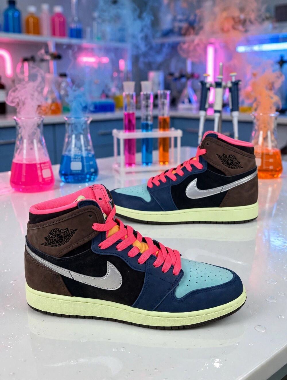 6.5Y / W 8 - DS Jordan 1 Retro High OG SP Tokyo Bio Hack 575441-201 Youth Womens